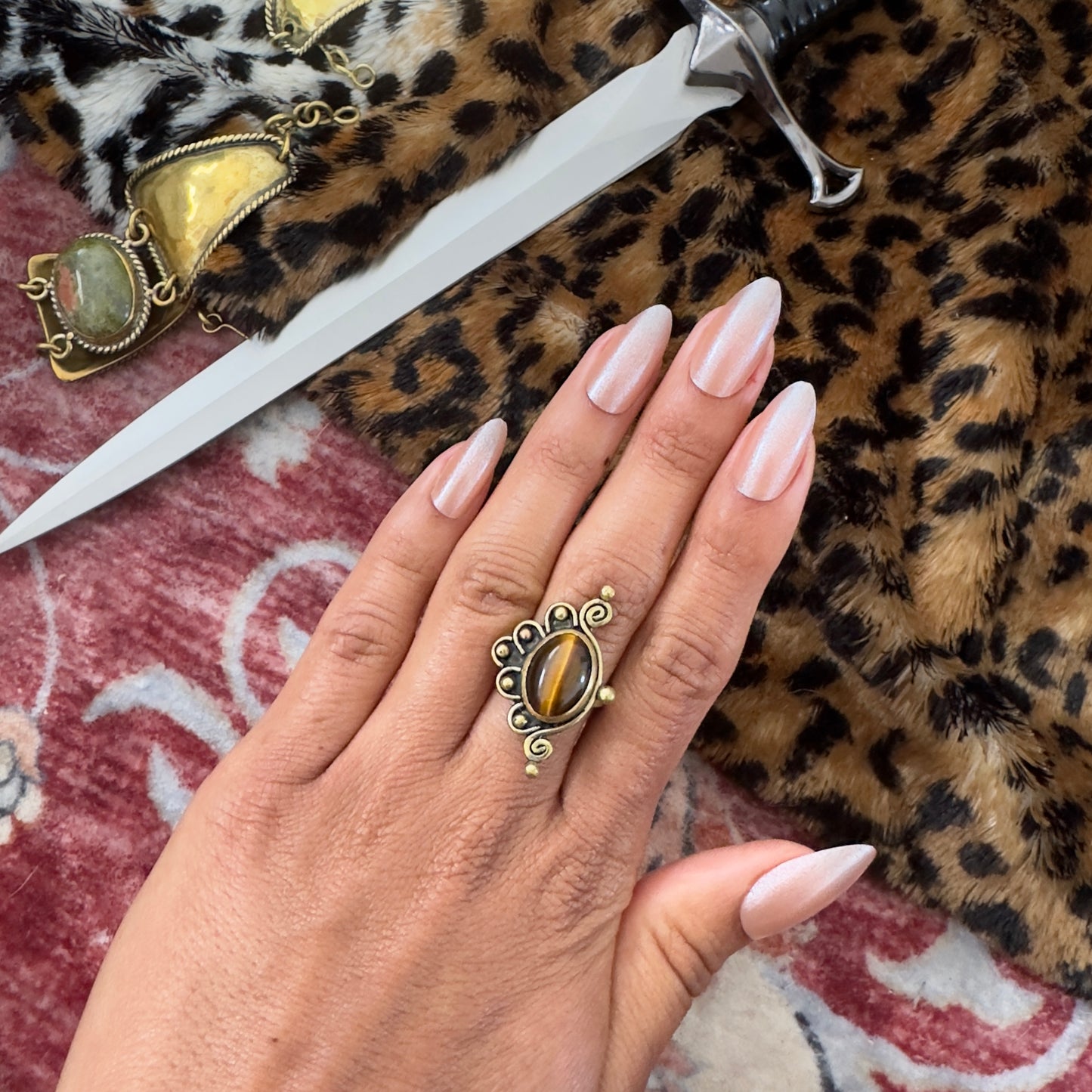 Tigers Eye Ring
