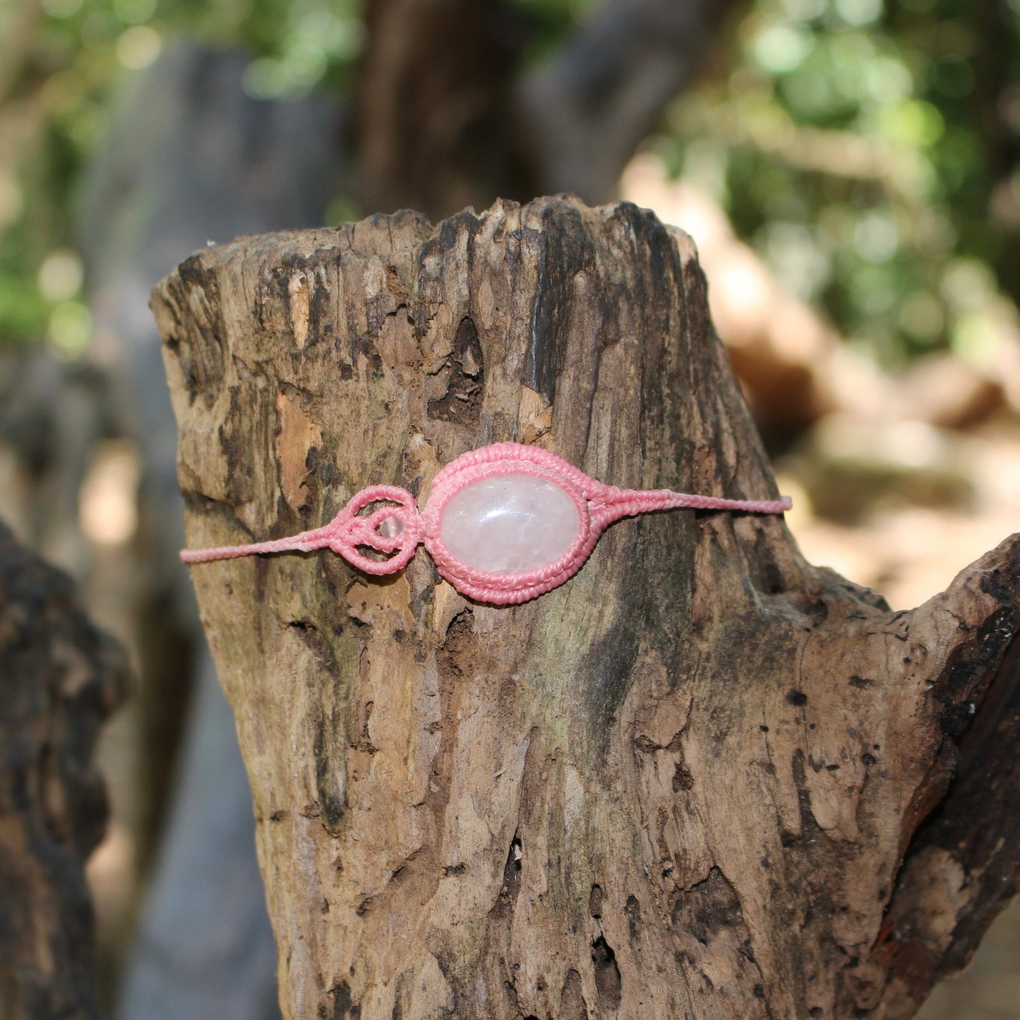 Rose Quartz Pink Choker