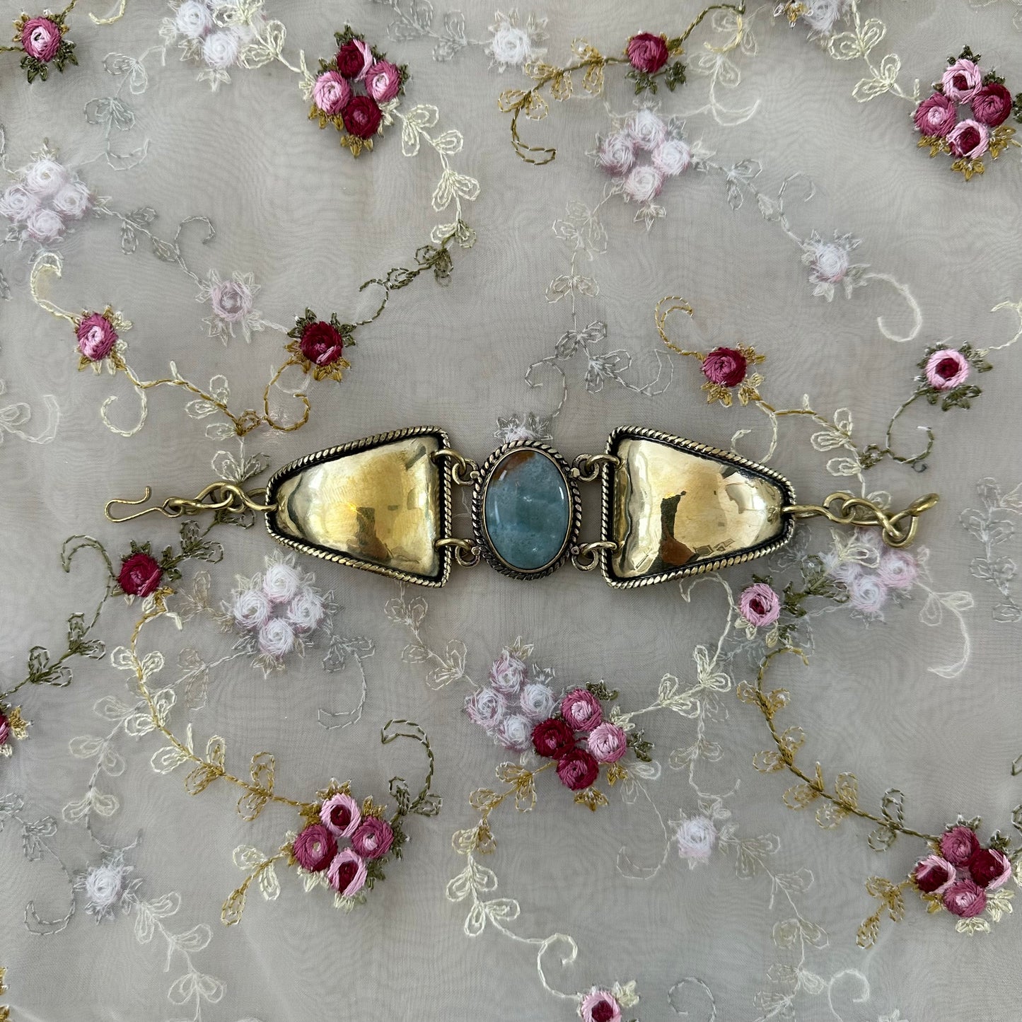 Blue Onyx Cuff