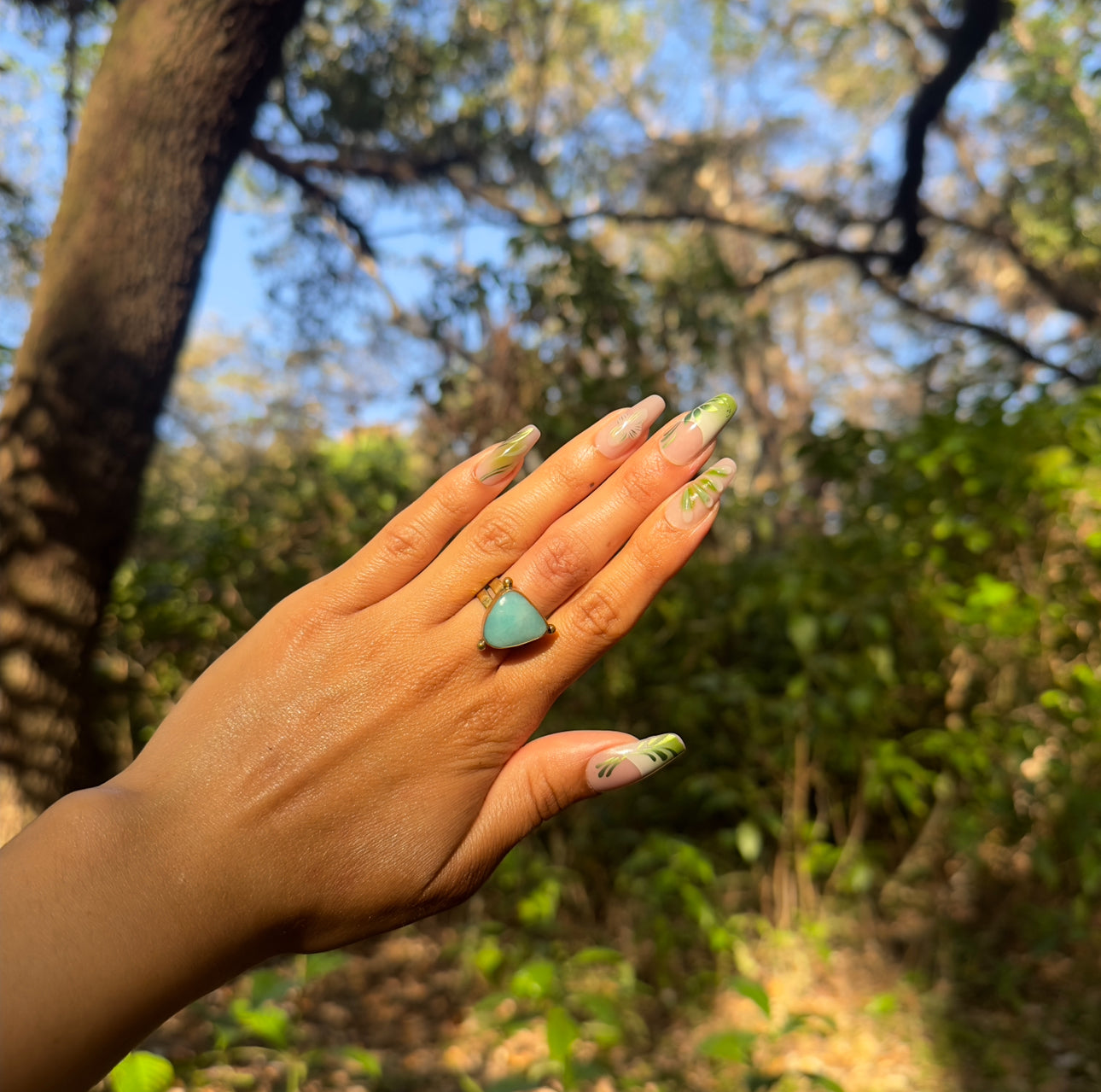 Amazonite Ring