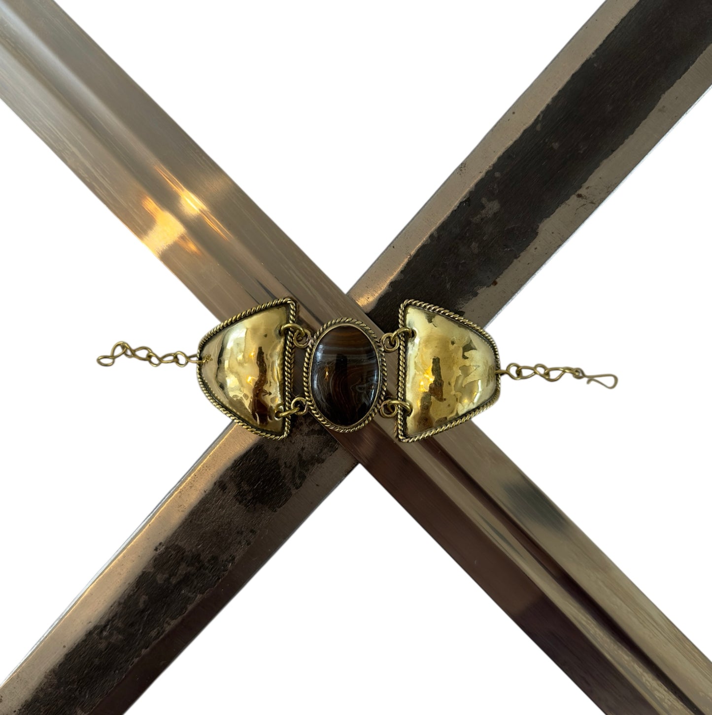 Red Tigers Eye Cuff
