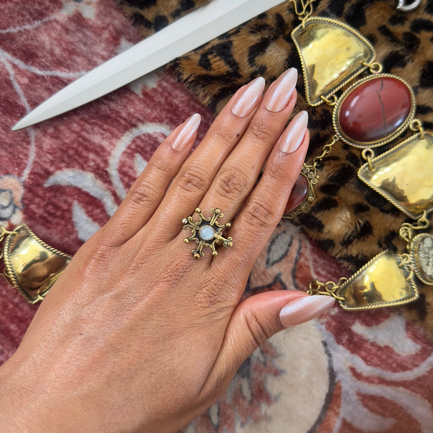 Moonstone Ring