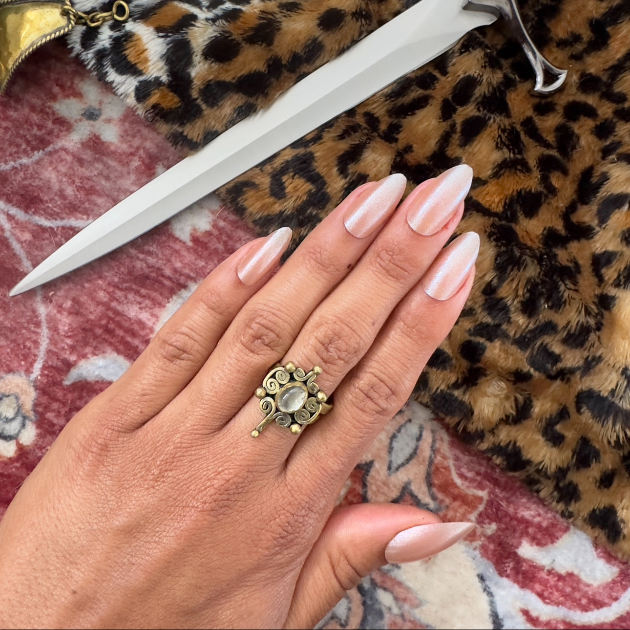 Clear Quartz Ring
