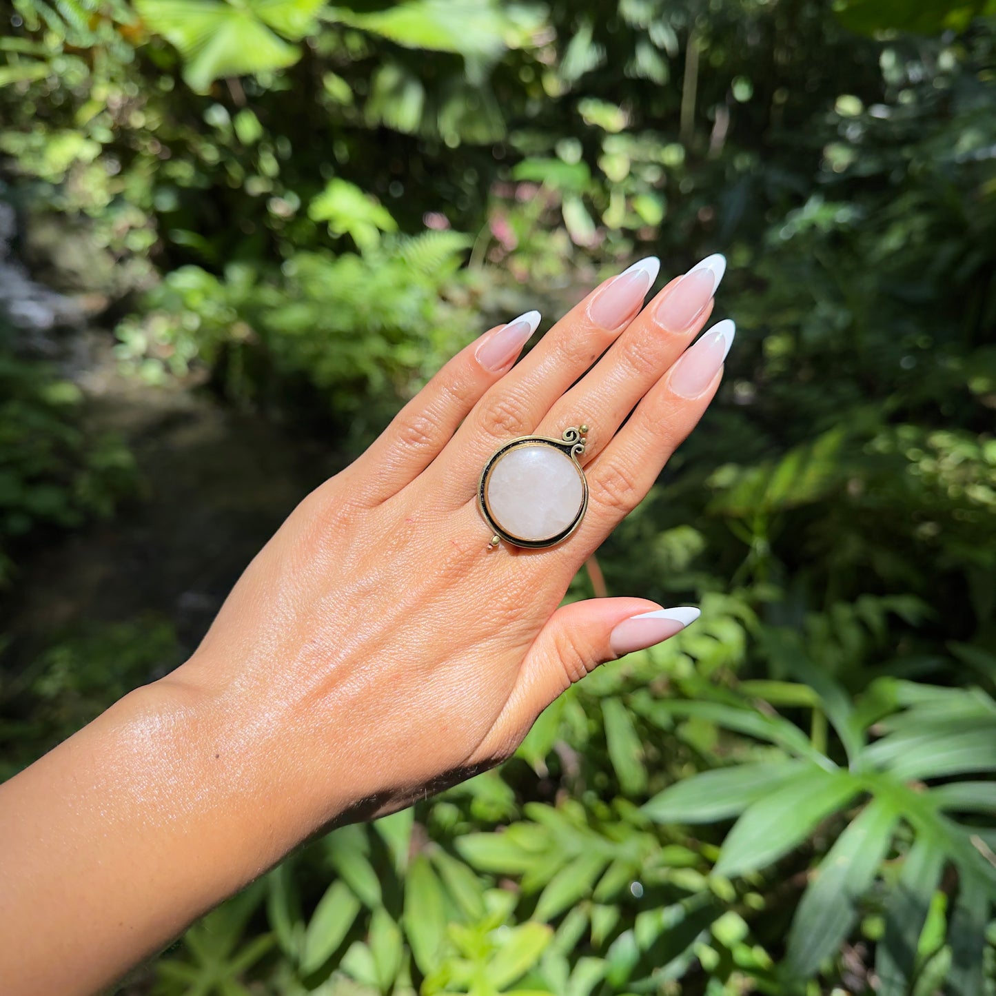 Rose Quartz Ring