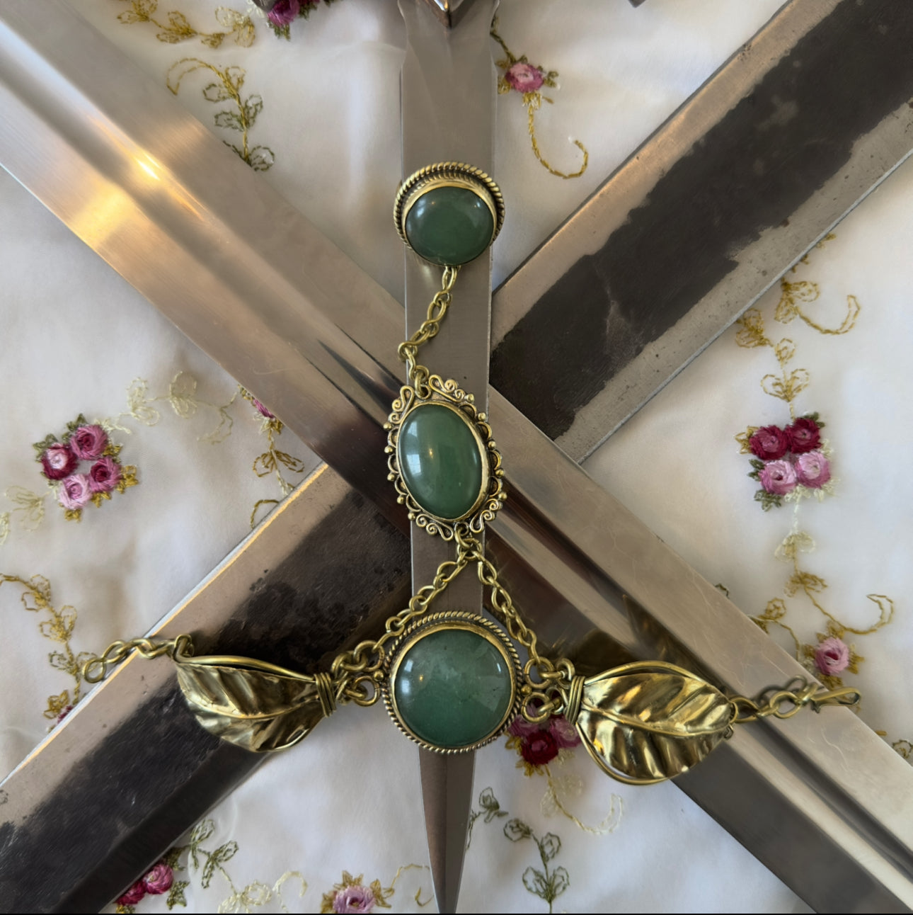 Green Aventurine Handchain