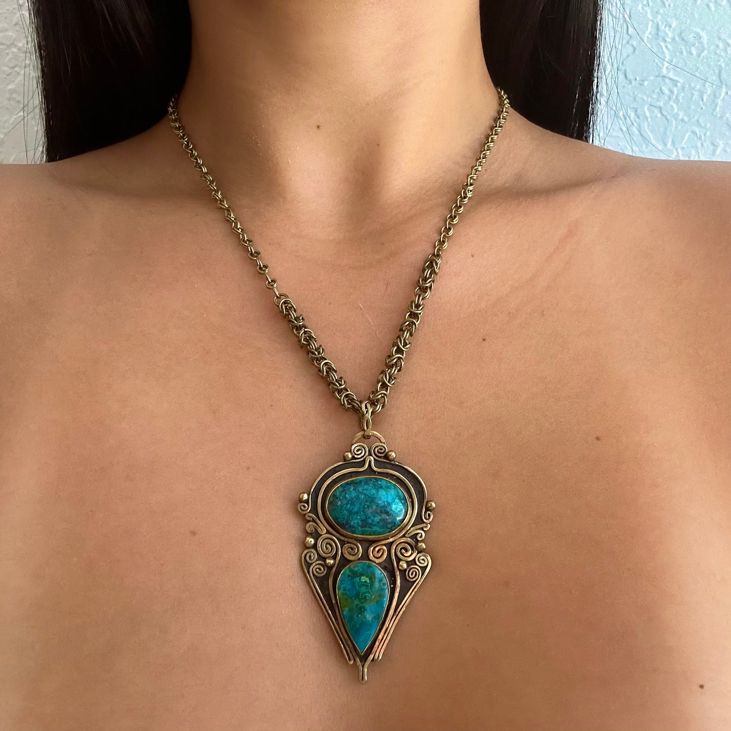 Chrysocolla Necklace