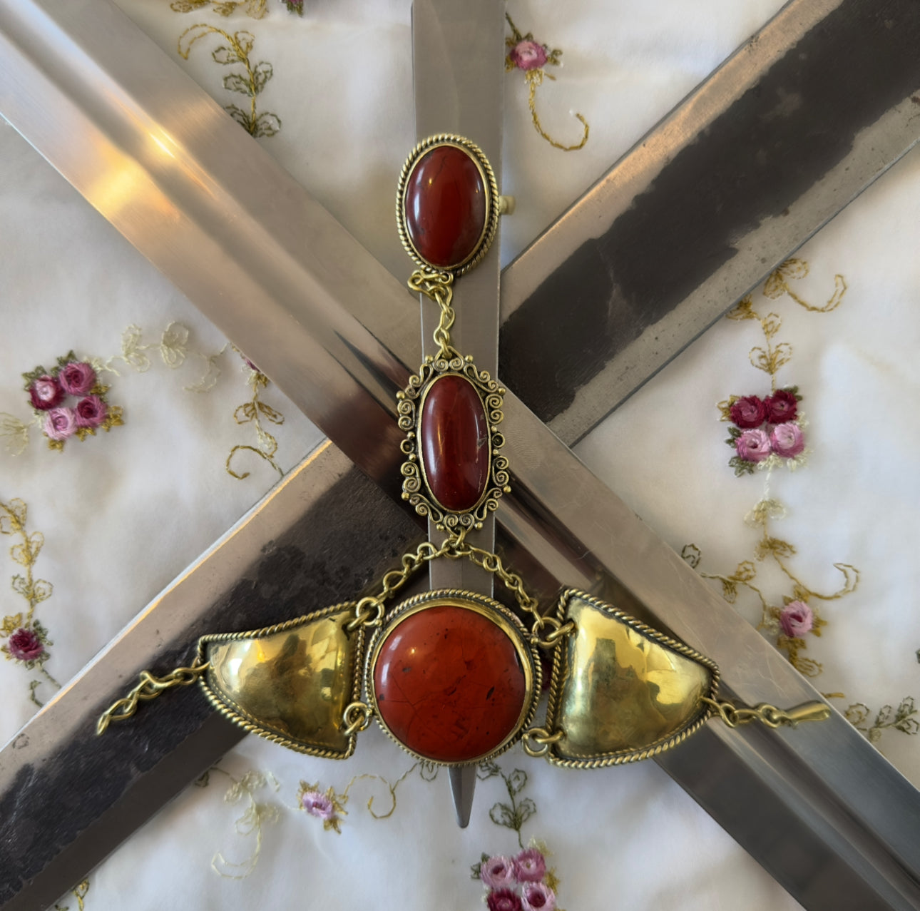 Red Jasper Handchain