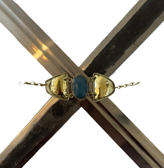 Blue Onyx Cuff