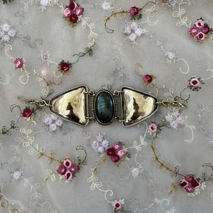 Labradorite Oval Cuff