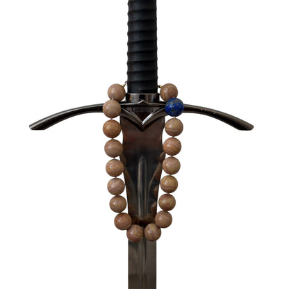 Banded Calcite Te Ammo Necklace