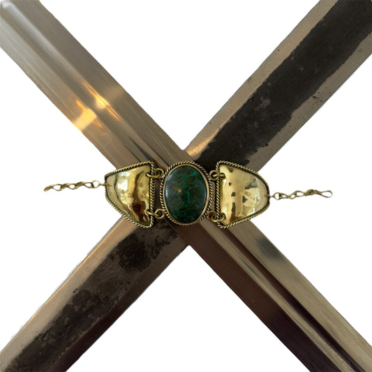 Chrysocolla Cuff