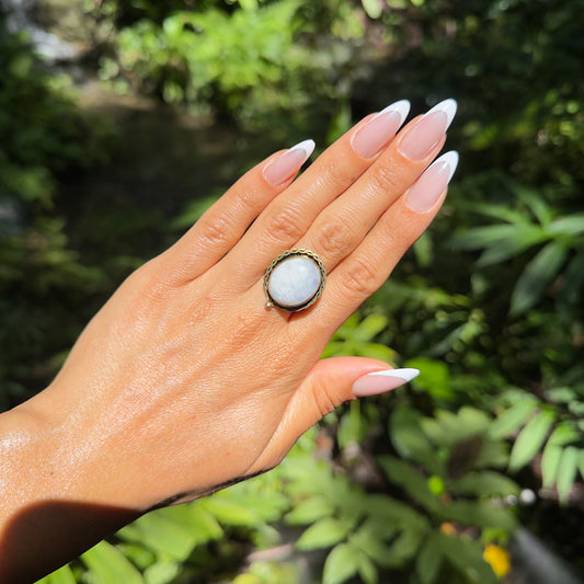 Moonstone Ring