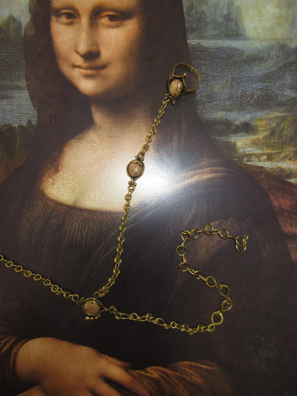 Landscape Jasper Ankle Chain
