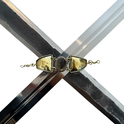 Smoky Quartz Cuff