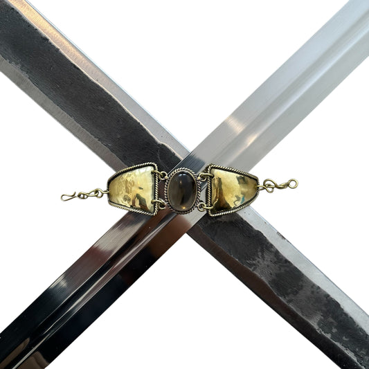 Smoky Quartz Cuff