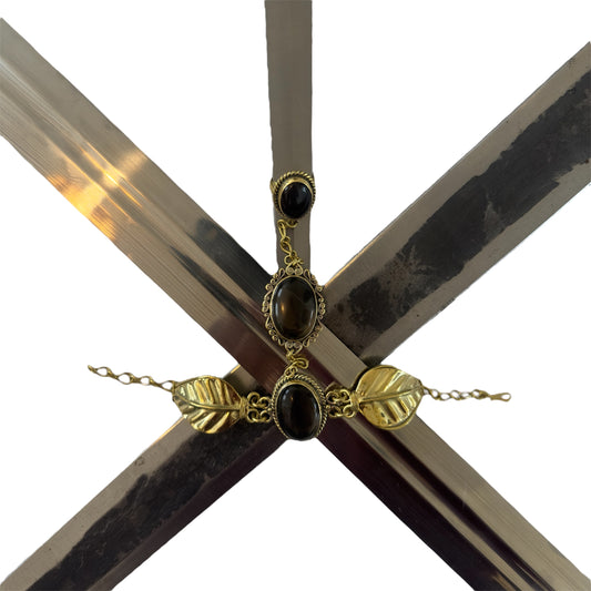 Smoky Quartz Handchain