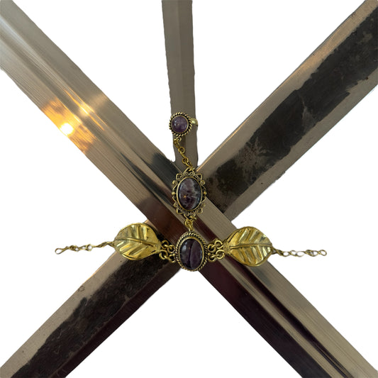 Amethyst Handchain