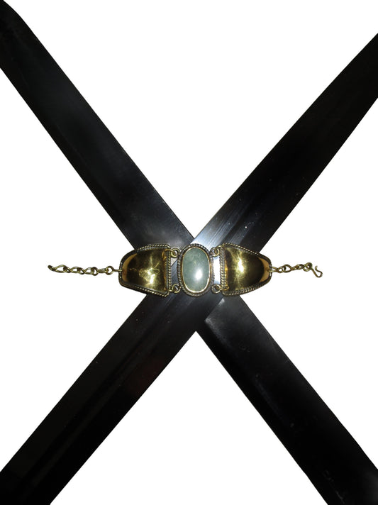 Green Agate Cuff