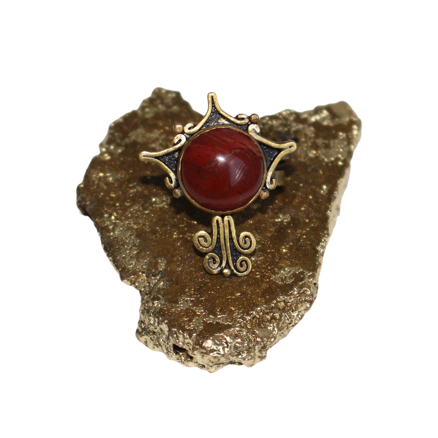 Red Jasper Ring