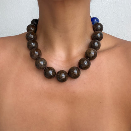 Bronzite Te Ammo Necklace