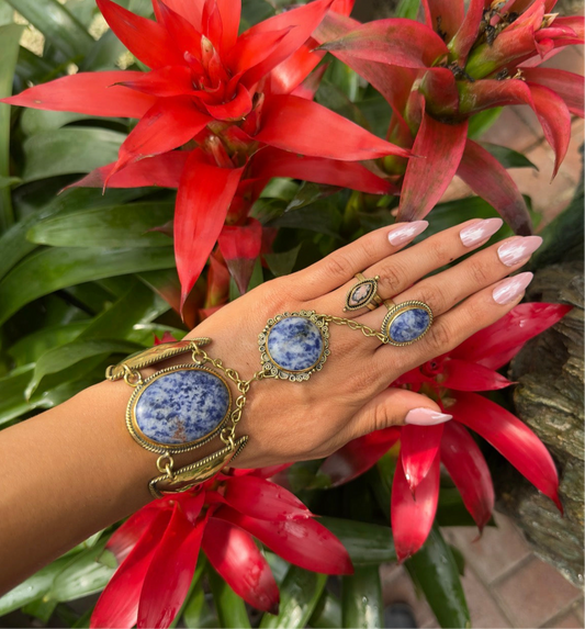 Sodalite Handchain