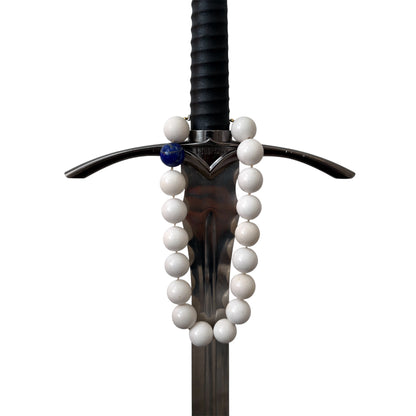 White Jade Te Ammo Necklace