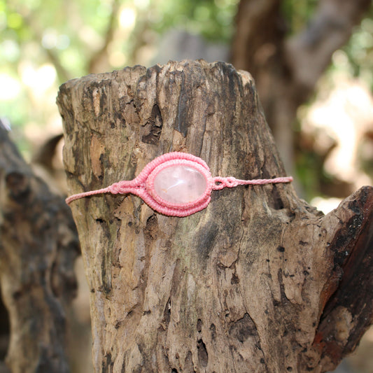 Rose Quartz Choker