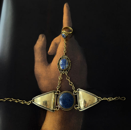 Sodalite Handchain