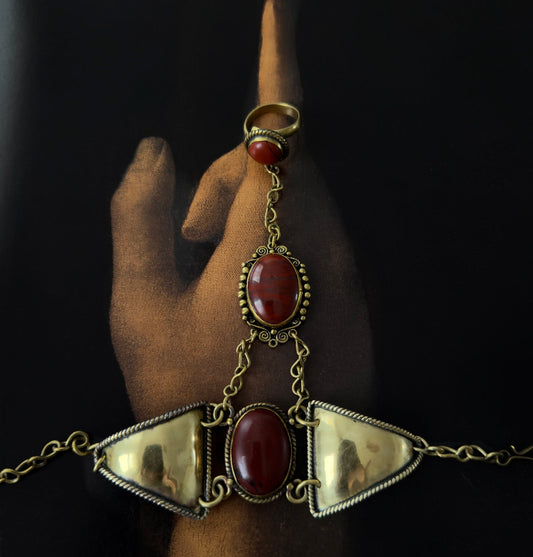 Red Jasper Handchain