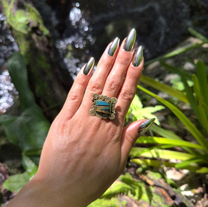 Andean Opal Ring