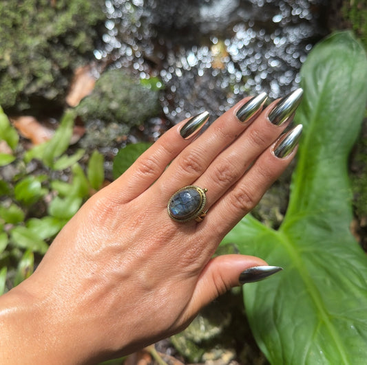 Labradorite Ring