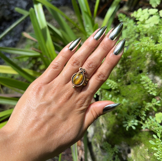 Tiger’s Eye Ring