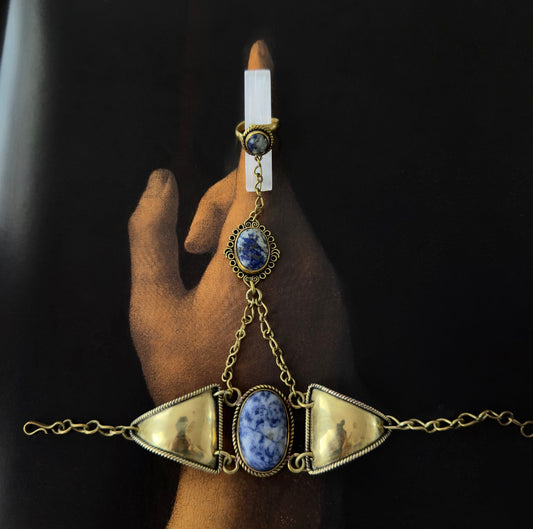 Sodalite Handchain