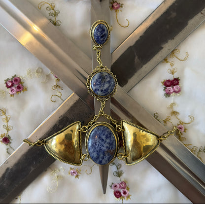 Sodalite Handchain