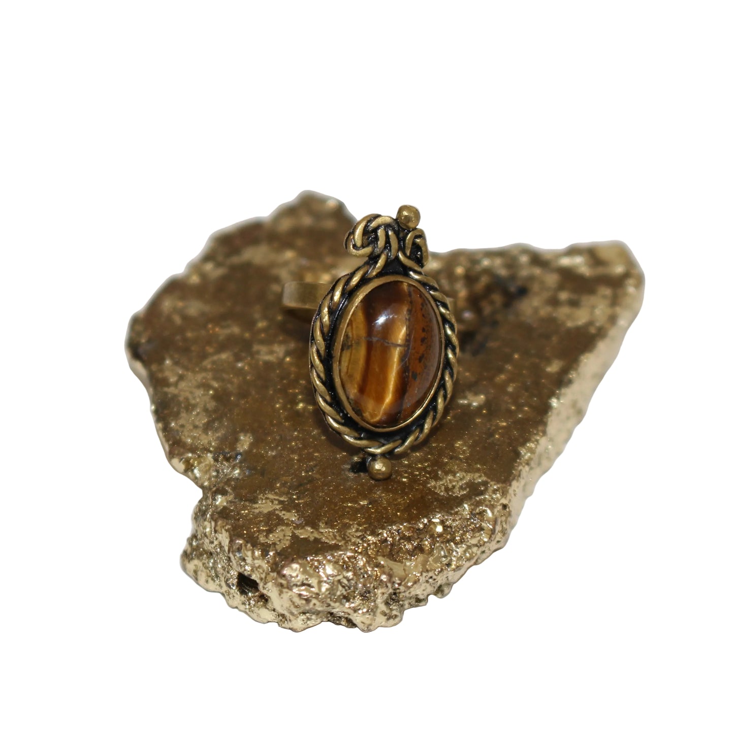 Tiger's Eye Ring